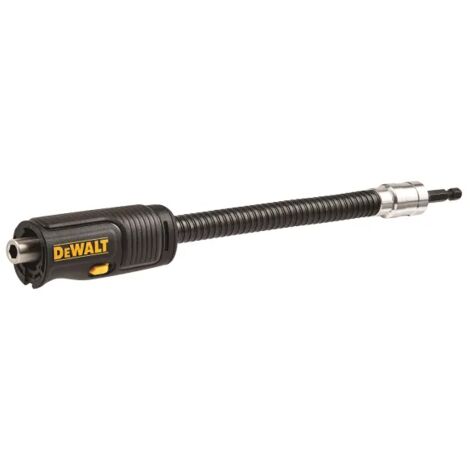 Dewalt – Renvoi d'angle flexible à impact 1/4' – Longueur 1 143 mm – Type hexagonal – Pour espaces restreints – DT20501QZ (1/10)