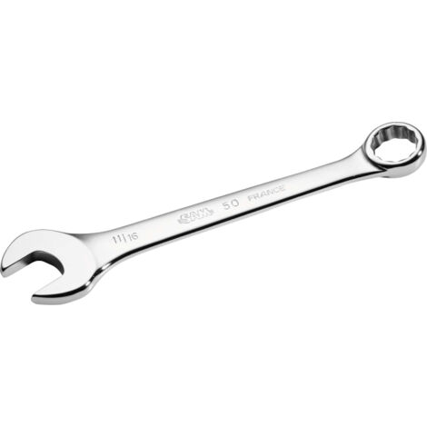 Clé à cliquet mixte SAM, Ouverture 1"1/16pouce, Long. 285 mm ( Prix pour 1 ) (1/2)