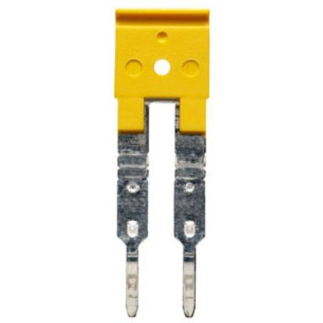 Barrette de jonction Weidmuller, série ZQV pour Blocs terminal à rail DIN ( Prix pour Paquet de 5 ) (1/2)