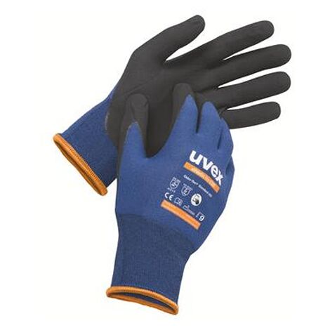 Gants de manutention Uvex Athletic Lite ESD taille 11, Bleu ( Prix pour 1 paire )