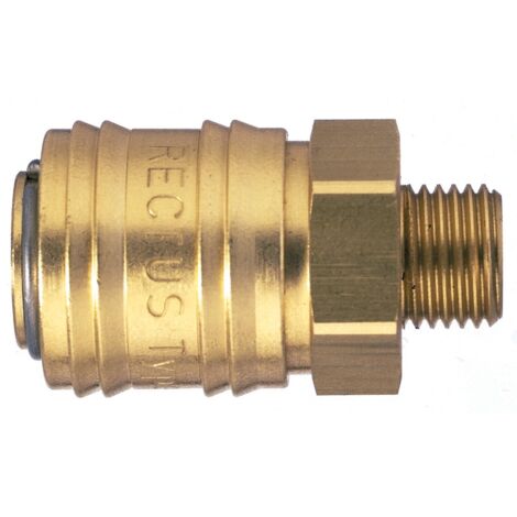 Raccord Rapide Tube Poussoir 1/4" Vers Filetage Mâle 1/4" Pour Eau Osmose Inverse (x45)
