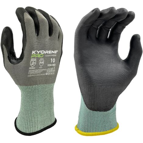 Gants de manutention KYORENE K04-403 taille 11, Résistant aux coupures, 12 Paires, Gris ( Prix pour Paquet de 12 Paires )