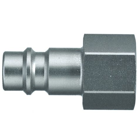 Raccord rapide pneumatique Legris, Filetage femelle vers Femelle 1/2 in Female 1/2pouces Européen, Profil rectus en ( Prix pour 1 )