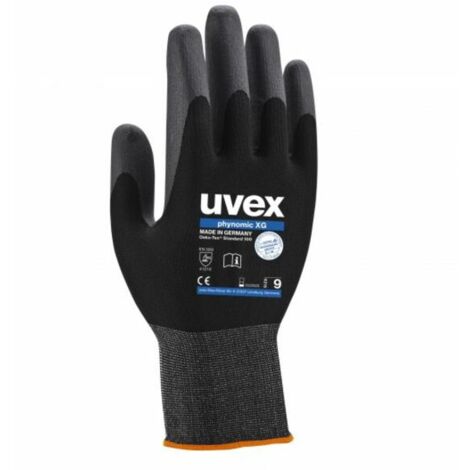 Gants anti-coupure taille 12 – Revêtement mousse nitrile pour environnements humides – Résistance à l'abrasion EN388 4 – Confort optimal – Uvex