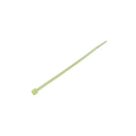 Serre-câble RS PRO 203mm x 3,6 mm Naturel en Nylon 66, x 250 ( Prix pour Sachet de 250 )