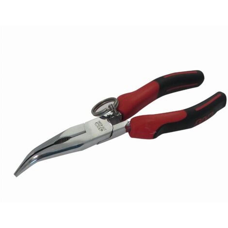 Pince à Bec Demi-Rond SAM 239-R20G-FME, L. (hors tout) 200 mm, L. (mâchoire) 73mm, 1 pièce(s) ( Prix pour 1 ) (1/5)