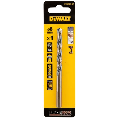Foret HSS DeWALT Foret torsadé 8.5mm ( Prix pour 1 )