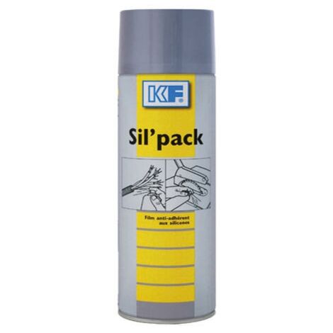 Lubrifiant CRC SIL'PACK, Aérosol 650 ml / 400 ml ( Prix pour 1 ) Film anti-adhérent au silicone (1/3)