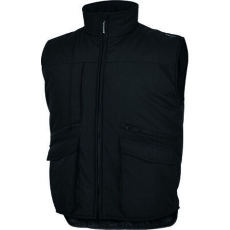Bodywarmer Delta Plus SIERRA2 Unisexe, Noir, taille L, Coupe-vent ( Prix pour 1 )
