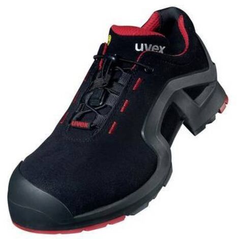 Baskets de sécurité Uvex Uvex 1 Unisexe, T 37 Noir, Rouge, Antistatiques ( Prix pour 1 paire )