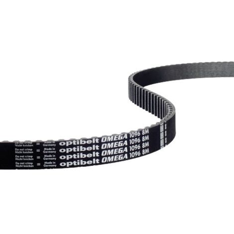 Courroie synchrone OPTIBELT Caoutchouc, 512mm x 20mm, 64 dents ( Prix pour 1 )