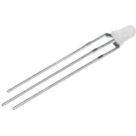 Lot De 5 LED 10 Mm - Couleurs Rouge, Jaune, Bleu, Vert, Blanc - Pour Projets électroniques Et Bricolage