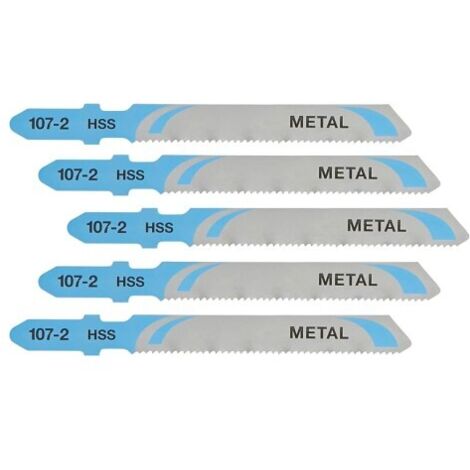 Lame de scie sauteuse DeWALT, Longueur de coupe 50mm, pour Métal, X 5 ( Prix pour Paquet de 5 )