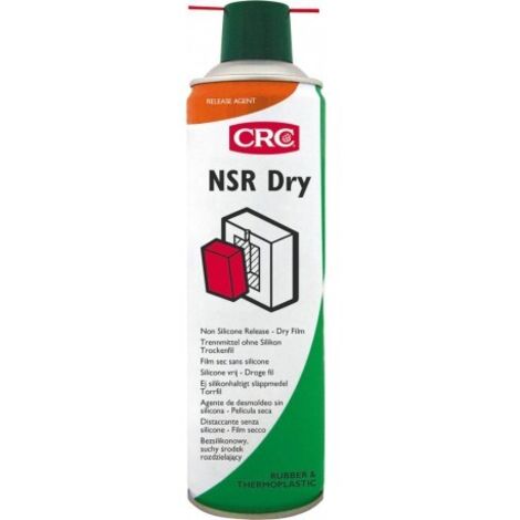 Lubrifiant CRC NSR DRY, Aérosol 650 ml / 400 ml ( Prix pour 1 ) Agent de démoulage sans silicone standard