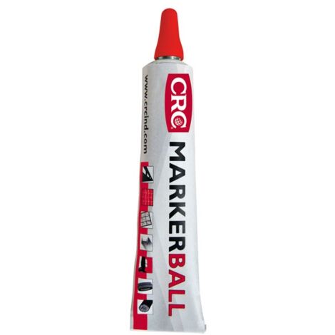 Marqueur peinture Rouge CRC Marker Ball compatible sur Acier ( Prix pour 1 )