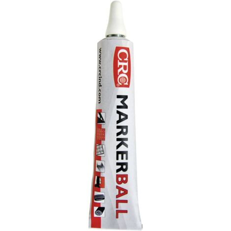 Marqueur peinture Blanc CRC Marker Ball compatible sur Acier ( Prix pour 1 )