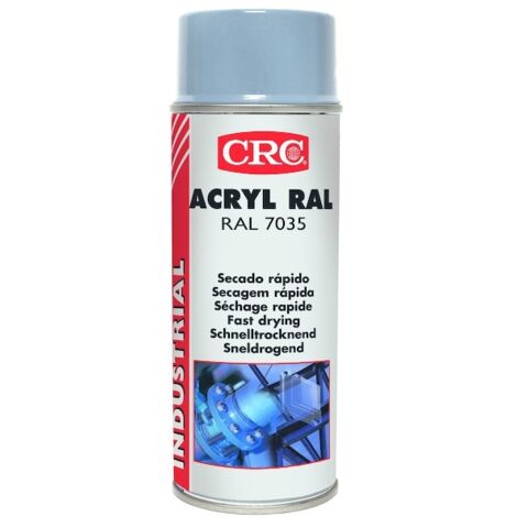 Peinture aérosol CRC ACRYLIC PAINT, Gris RAL 7035 Brillant, 400ml ( Prix pour 1 ) (1/7)
