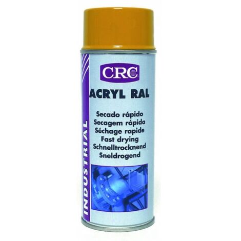 Peinture aérosol CRC ACRYLIC PAINT, Noir RAL 9005 Mat, 400ml ( Prix pour 1 ) (1/5)