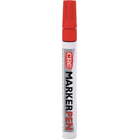 Stylo de marquage toutes surfaces Markerpen CRC Rouge 3 mm ( Prix pour 1 )