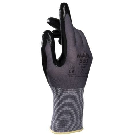 Gants de manutention Mapa ULTRANE 553 taille 10, 1 Paire, Gris ( Prix pour 1 paire )