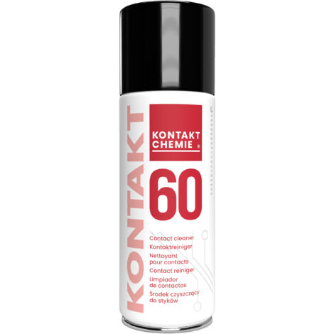 Nettoyant pour contacts électriques Kontakt Chemie KONTAKT 60, Aérosol 400 ml pour Contacts électriques ( Prix pour 1 ) (1/2)