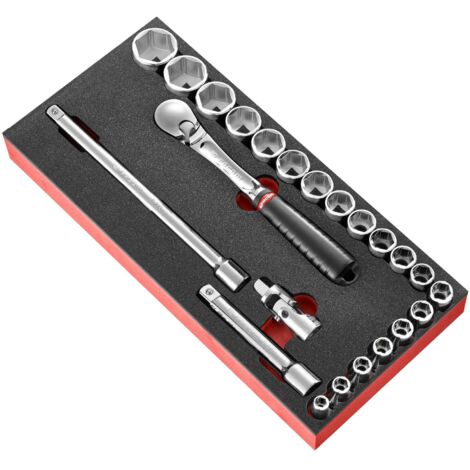 Jeu de douilles Facom 1/2" Carré 23 pièces ( Prix pour 1 )