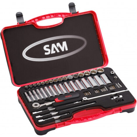 Jeu de douilles SAM 3/8" 51 pièces ( Prix pour 1 )