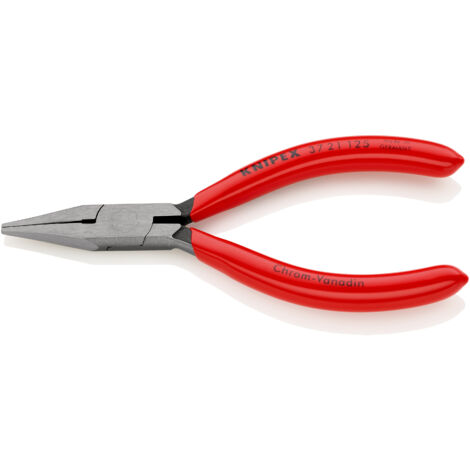 KNIPEX 37 21 125 Pince de préhension pour la mécanique de précision gainées en plastique atramentisée noire 125 mm