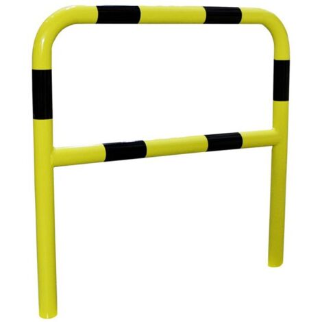 Barrière sécurité RS PRO en Acier Noir/Jaune ( Prix pour 1 ) (1/2)