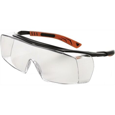 Lunettes-masque de protection Univet Softpad, Incolore, Polycarbonate, Protection UV ( Prix pour 1 ) (1/5)