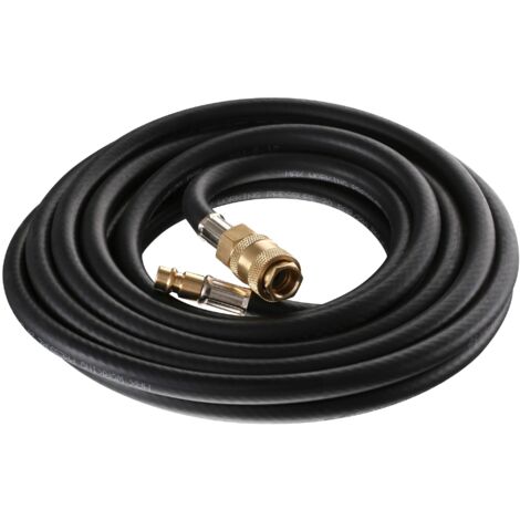 Dewalt – Tuyau à air comprimé 5m – Caoutchouc flexible – Diamètre intérieur 8mm – Pression nominale 10 bars – Connexion rapide