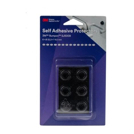 Butée adhésive Adhésif 3M Cylindrique 22.3mm en PUR ( Prix pour Paquet de 6 )