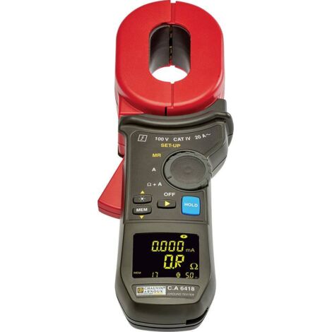 Instrument de mesure de résistance de terre Chauvin Arnoux C.A 6418 R532701 (1/4)