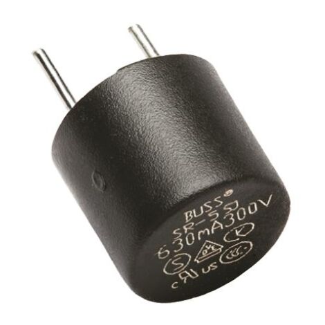 Fusible miniature Eaton, 315mA, type T, 250V c.a., Sortie Radiale