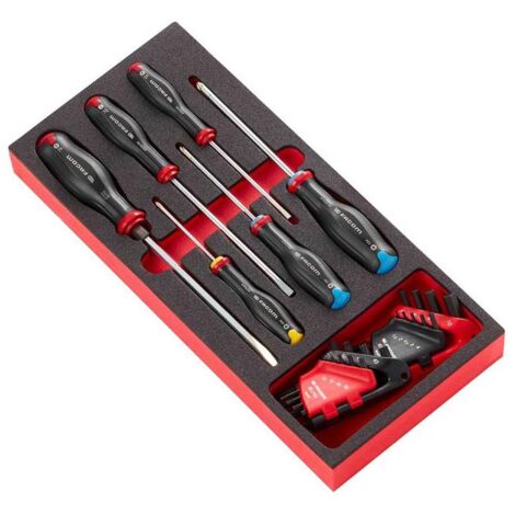 Facom – Plateau à outils en mousse pour servante d'atelier – Type MODM.AT7 – Accessoire pour rangement optimisé – Pour espaces de travail encombrés