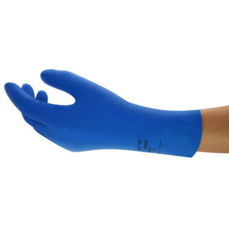 Gants De Travail En Latex Réutilisables - Lot De 12 Paires - Résistants Aux Produits Chimiques Et Alimentaires - Taille 6 - 8