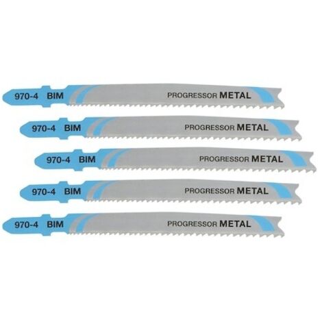 Lame de scie sauteuse DeWALT, Longueur de coupe 74mm, pour Métal, X 5 ( Prix pour Paquet de 5 )