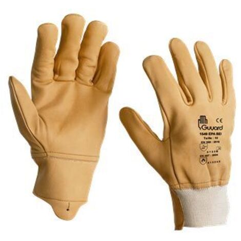 Gants GUYARD 1549 EPA BEI, Taille 10, 10 Paires, Beige ( Prix pour Paquet de 10 Paires )