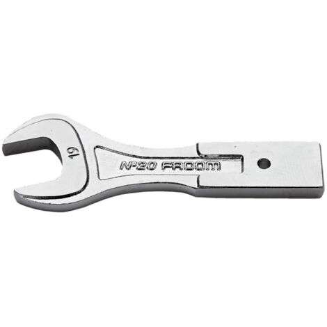 Tête de clé Crowfoot Facom série 20 Chrome, Diamètre extérieur 10 ( Prix pour 1 ) (1/2)