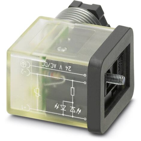 Connecteur pour électrovanne, 24 V c. a. ( Prix pour 1 ) (1/3)