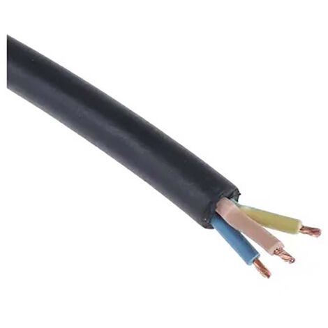 Cable plat avec gaine en silicone - 4 fils de 1m - 26AWG Noir