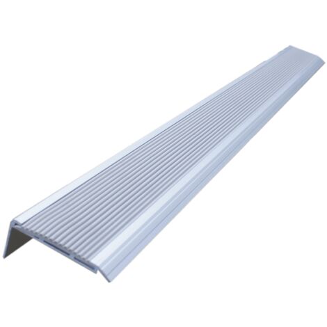 Rs Pro – Nez de marche antidérapant en aluminium 900mm x 76mm x 20mm – Sécurise les escaliers – Pour installations intérieures et extérieures