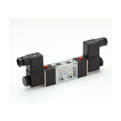 Electrodistributeur pneumatique RS PRO serie V51, Bobine/Bobine, G 1/4, 24V c.c. ( Prix pour 1 )