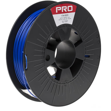 Filament pour imprimante 3D RS PRO, ABS-X, Ø 1.75mm, Bleu, 500g, FDM ( Prix  pour