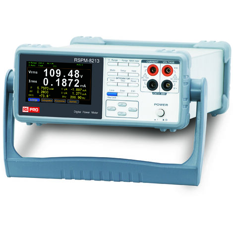 Wattmètre RS PRO, Mesure puissance max 6KW ( Prix pour 1 ) (1/2)