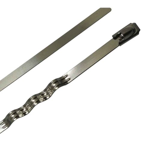 Serre-câble RS PRO en Acier Inoxydable 316, 360mm x 7,9 mm