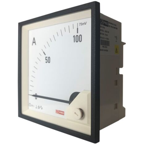 Ampèremètre Analogique WANGCL 0-10 A DC, Précision 2,5, Taille 64x56x60 Mm - Pour Expériences Et Bricolage