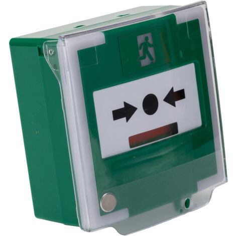 Boitier de déverrouillage issue de secours, RS PRO, Bouton, 25 x 85 x 85mm ( Prix pour 1 )