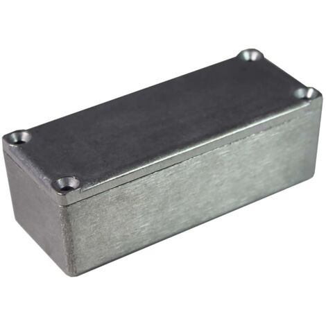Boîtier à usage général RS PRO en Fonte d'aluminium, 92 x 38 x 31mm, Argent IP54 ( Prix pour 1 ) (1/2)