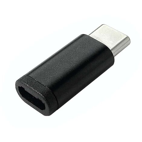 Câble USB RS PRO, Micro USB B vers Male USB-C, Noir ( Prix pour 1 )